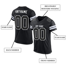 Custom Football Jersey Personalized Stitched/Printed Team Name & Number Sports Uniform for Men Women Youth